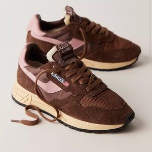 Autry Women’s Reelwind Low Sneaker Suede / Net Plugh/Zephyr sz 36 New in Box